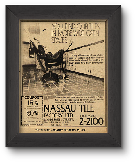 History | Nassau Tile History | Nassau Tile